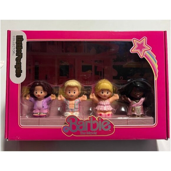 Fisher‑Price Little People Collector Barbie The Movie Figure Set - Picture 1 of 4